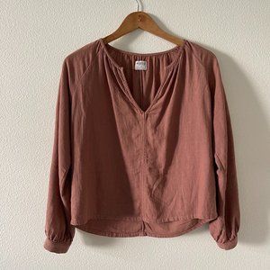 Esby Apparel Ana Top in Adobe